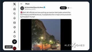 VIDEO: DC On Alert For Potential Iran Sleeper Cells/Bio-terror Attacks - Alex Jones Reports