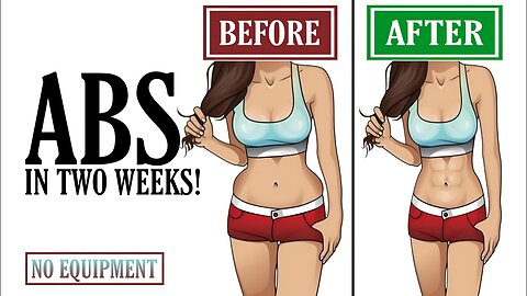 Get Abs In 2 Weeks At Home - Abs Workout Challenge