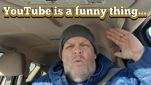 YouTube is a funny thing...