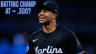 Could we have the lowest batting average ever from a league batting champion?