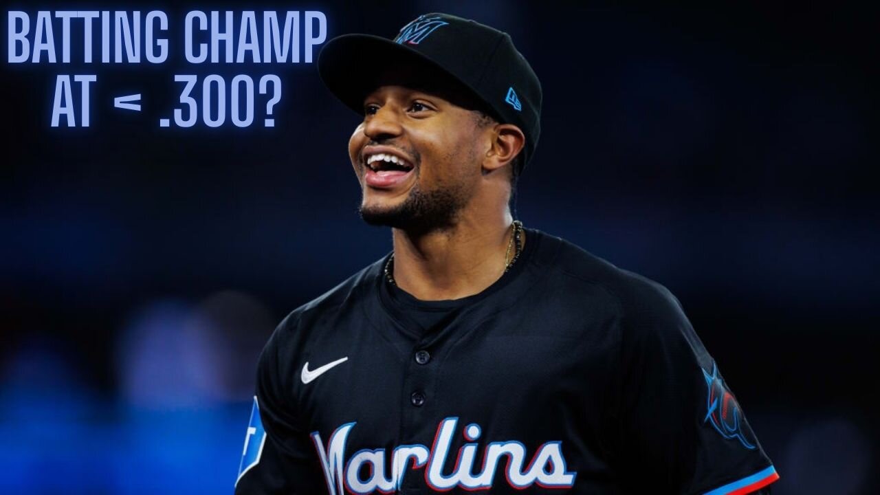 Could we have the lowest batting average ever from a league batting champion?