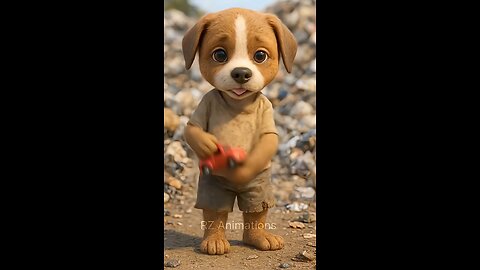 Poor puppy shocked everyone 😱💰#ai#puppies #puppy