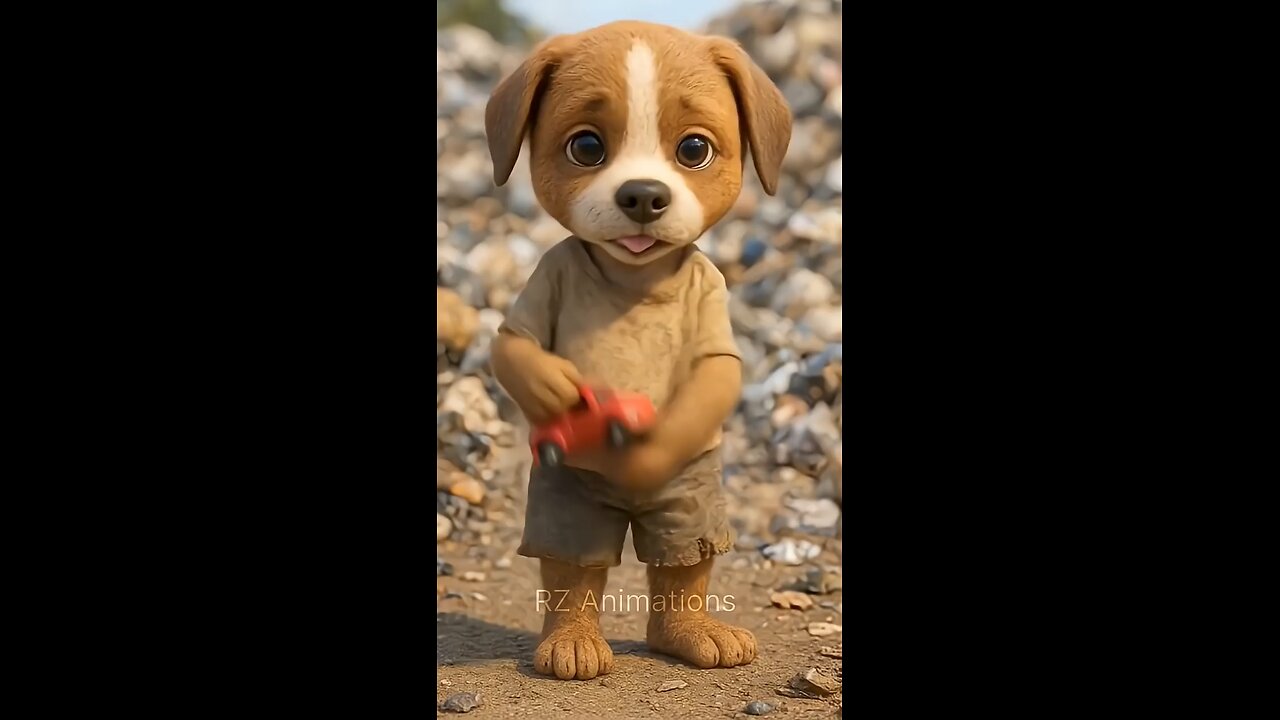 Poor puppy shocked everyone 😱💰#ai#puppies #puppy