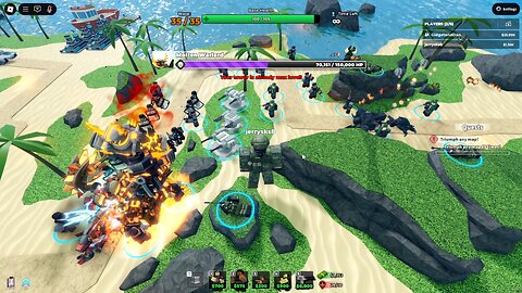 Playing Tower Defence Simulator in Roblox - (No Commentary).