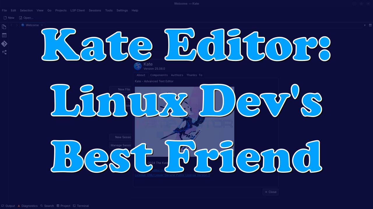 Why Kate is the Best Open-Source Editor for Linux Developers | Complete Guide!