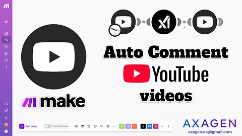 Auto Comment on YouTube Videos with Make.com