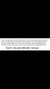 Có hai chiếc hộp , hộp I có năm thẻ được đánh số từ 1 đến 5, hộp II có mười thẻ