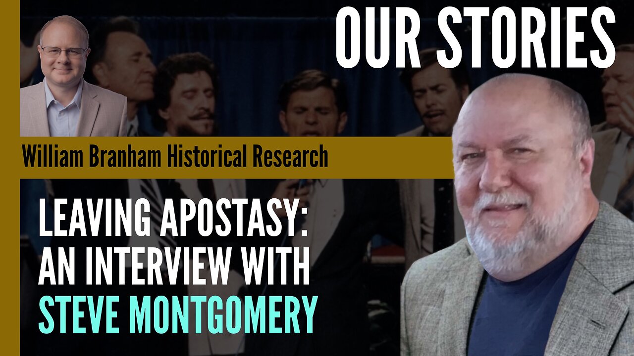 Leaving Apostasy: An Interview With Steve Montgomery - Our Stories - Podcast Episode 336
