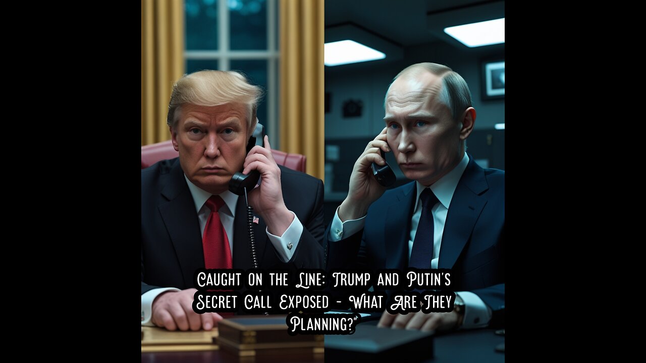 "Caught on the Line: Trump and Putin's Secret Call Exposed - What Are They Planning?"