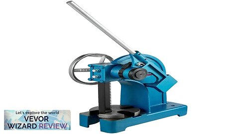 VEVOR Heavy Duty Arbor Press 3 Ton Ratchet Leverage Arbor Press Review