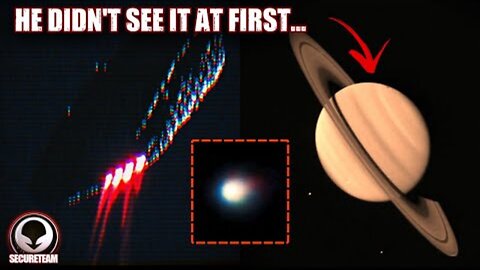 Astronomer Films GIANT UFO Passing By Saturn ♾️ 3IATLAS Updates & More...