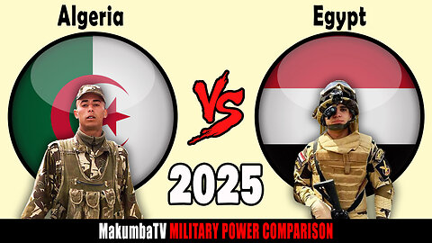 Algeria vs Egypt 2025 | Military Power