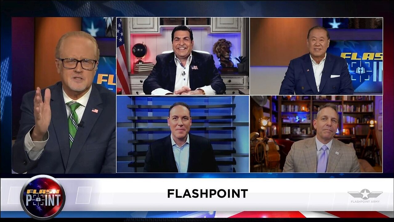 FLASHPOINT 3.17.2025 - Gene Bailey; Guests: Hank Kunneman, Erick Stackelbeck, Mark Meckler, Pastor Che Ahn