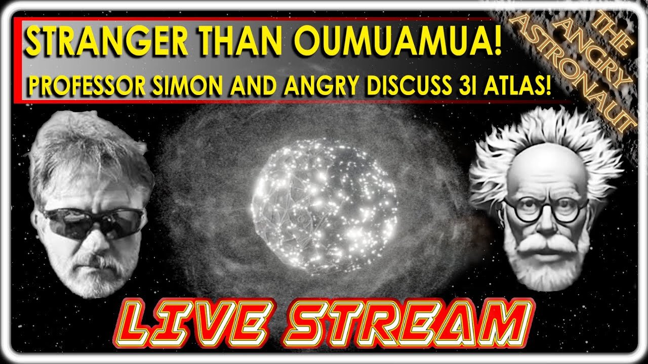Stranger than Oumuamua! A LIVE chat with Prof Simon Holland 3I ATLAS, Is it of Alien Origin?