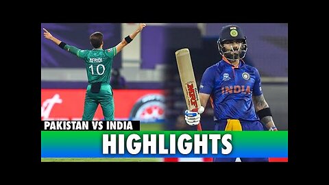 India vs Pakistan T20 World Cup final match highlights
