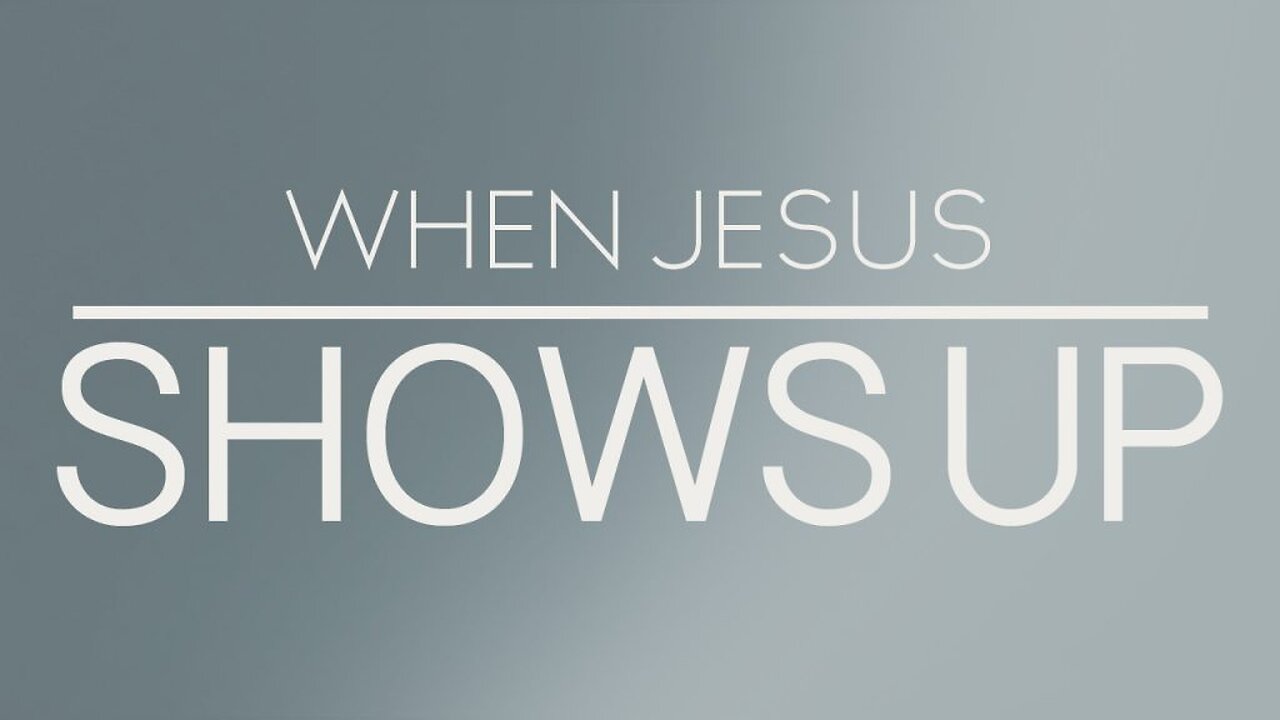 "When Jesus Shows Up"- Baptisms - 6-22-25