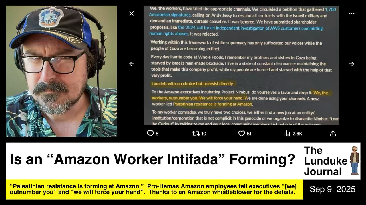 Is an "Amazon Worker Intifada" Forming?