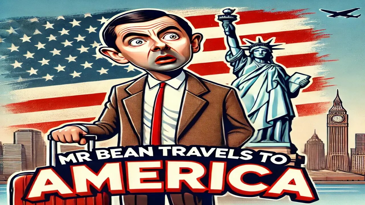 Mr Bean travels to AMERICA | Bean Movie