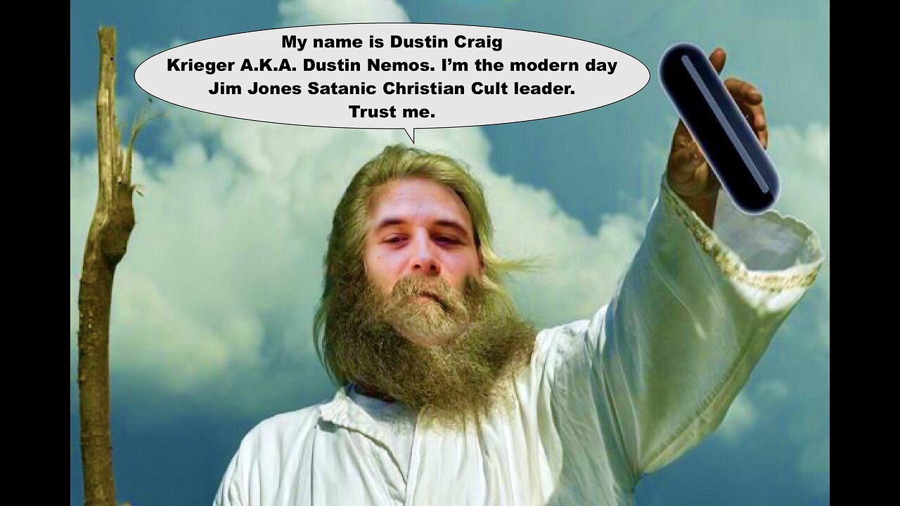 Dustin Nemos Satanic Christian Church Cult Members Worship Jesus That Condones Lies Hubris Hatred