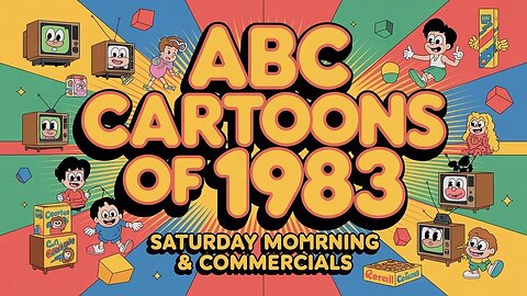 📺 Retro Saturday Fun! | ABC 1983 Cartoon Lineup & Commercials