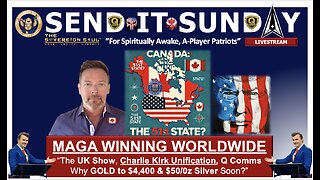 MAGA Winning Worldwide, Charlie Kirk Unification, UK Show, 51st State, Q Comms & Why Gold to $4,400!