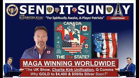 MAGA Winning Worldwide, Charlie Kirk Unification, UK Show, 51st State, Q Comms & Why Gold to $4,400!