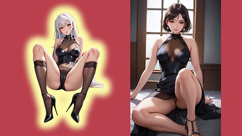 Anime Girls Pose
