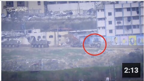 "Hamas Releases Video of Kornet Anti-Tank Missile Targeting Zionist Humvee"