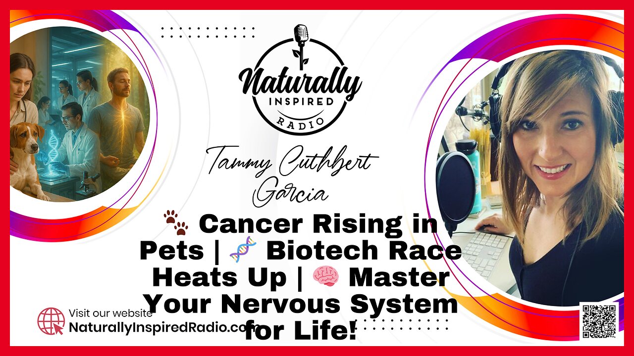 🐾 Cancer Rising in Pets | 🧬 Biotech Race Heats Up | 🧠 Master Your Nervous System for Life!
