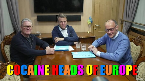 COCAINE MACRON STARMER MERZ ZELENSKY