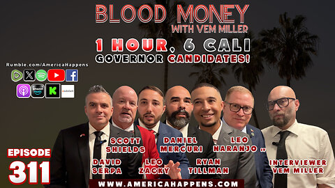 Speed Dating! 1 Hour, 6 California Governor Candidates!!