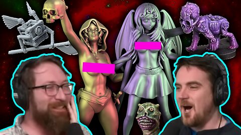 Kickstarter Miniatures 63 - Tom and Ben