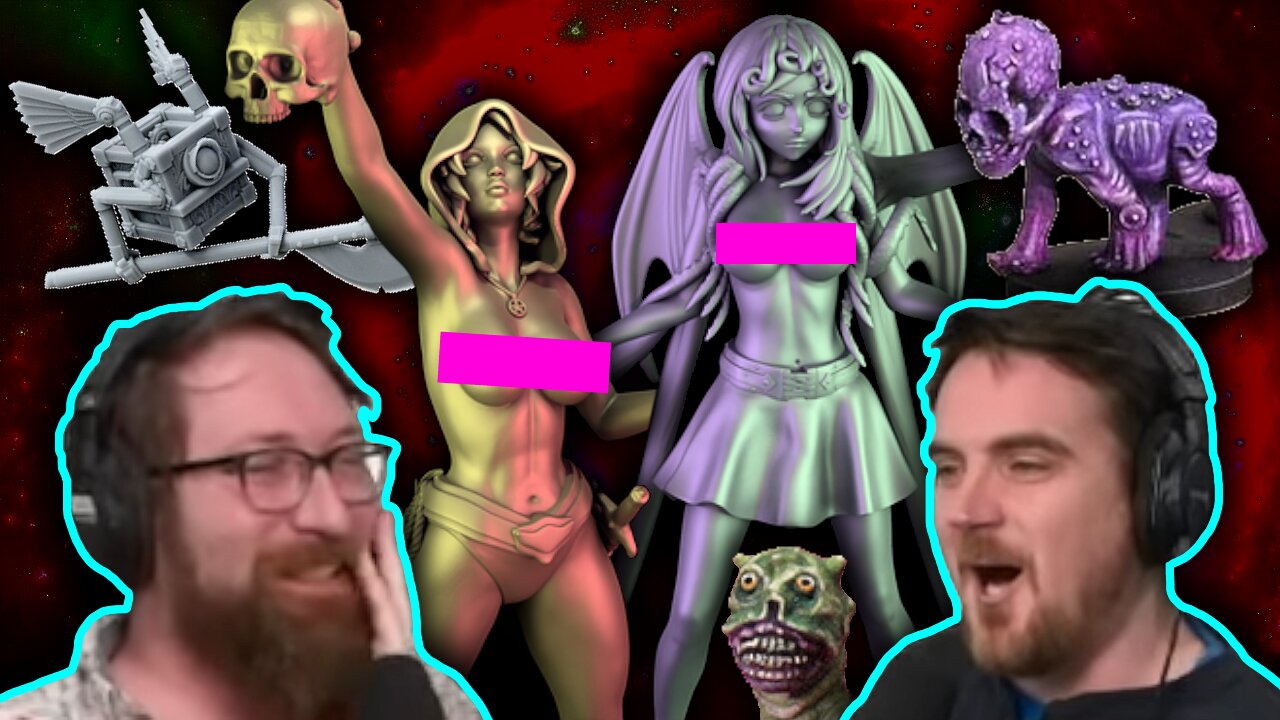 Kickstarter Miniatures 63 - Tom and Ben