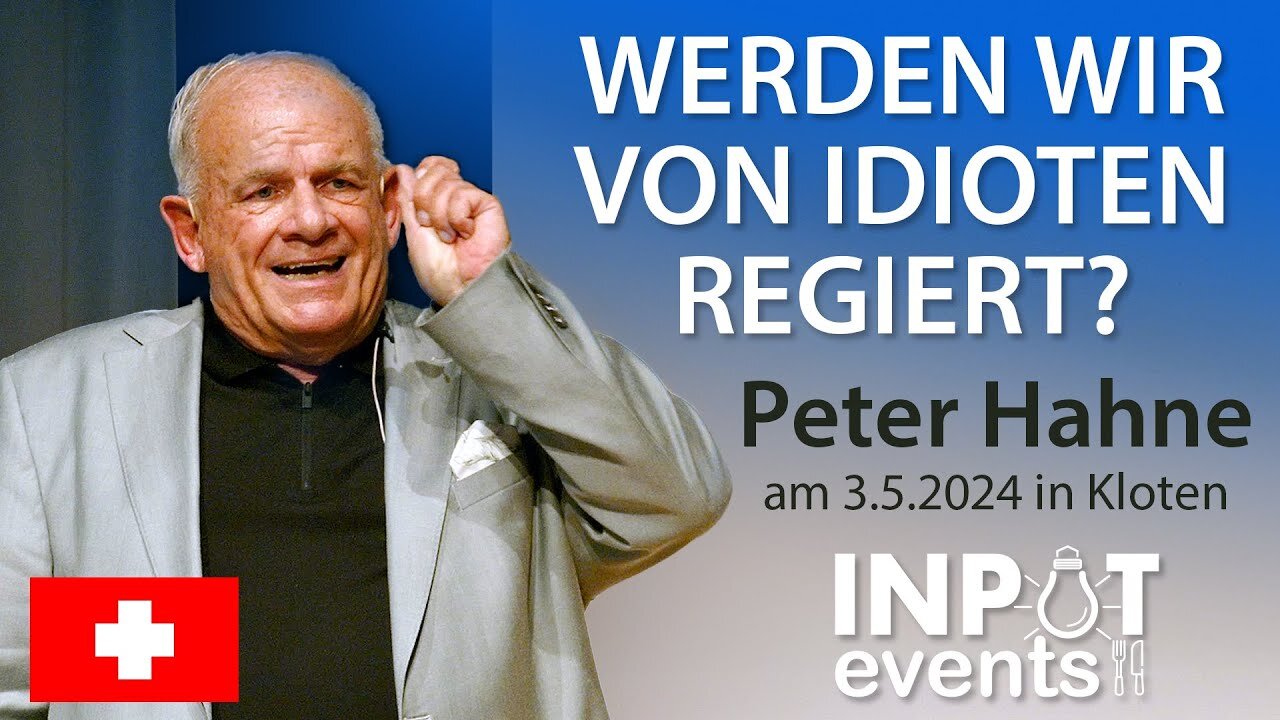 Werden wir von Idioten regiert – Peter Hahne