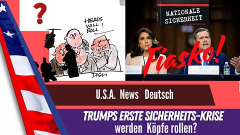 Pentagon Leak im Signal Chat. NI- Direktor Gabbard und CIA Direktor Ratcliffe unter Druck.