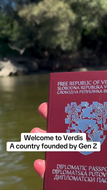 A 20-year-old guy founded a new country in Europe between Croatia and Serbia