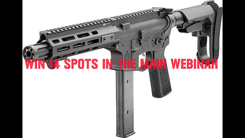 SAINT VICTOR 9MM 8.5″ MINI #2 FOR 14 SPOTS IN THE MAIN WEBINAR
