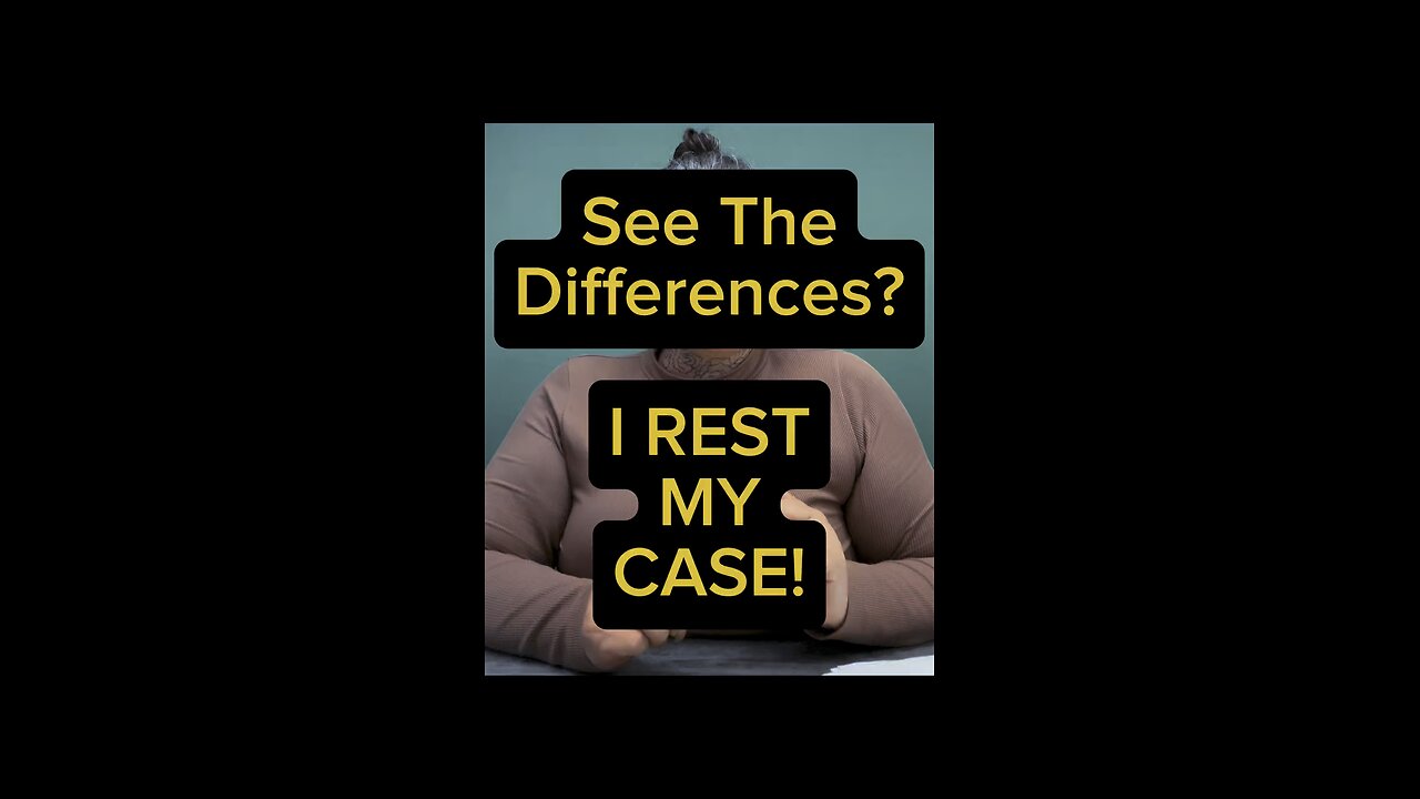 See The Differences? 👀