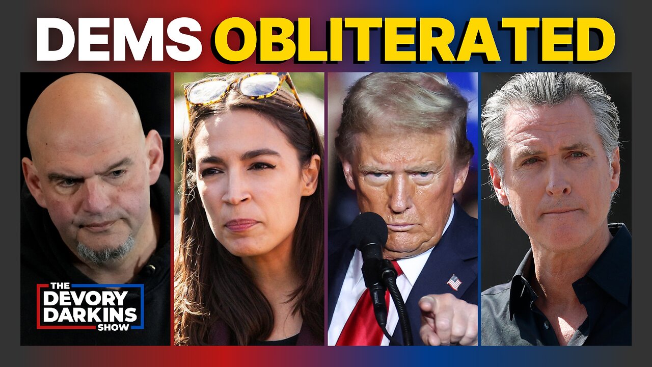 Fetterman CLASHES with AOC as Trump OBLITERATES Gavin Newsom