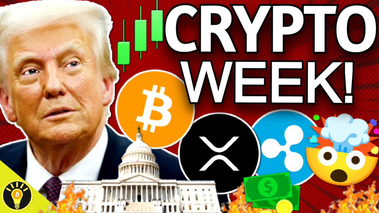 🚨PREPARE FOR BITCOIN & ALTCOINS TO PUMP AS CONGRESS HOSTS CRYPTO WEEK!