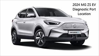 MG ZS EV Diagnostic Port Location