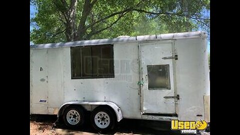 Versatile 2005 16' Empty Concession Trailer | Mobile Vending Unit for Sale in Florida!