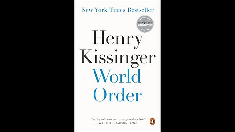World Order by Henry Kissinger, 2014