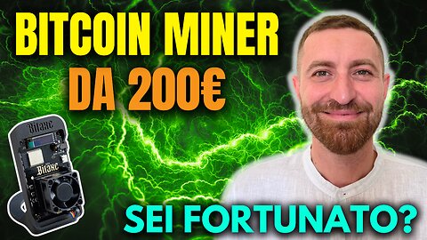 MINARE 3 BITCOIN DA CASA con 200€?? TEST REALE con Bitaxe Gamma 601!