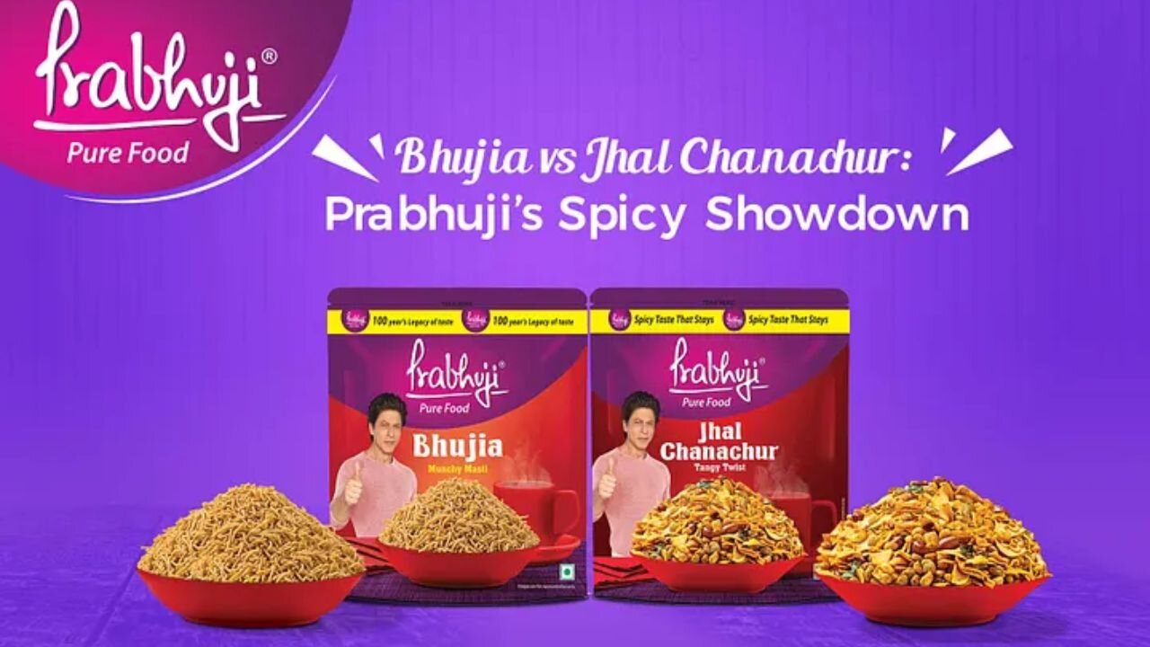 Celebrate Snack Time with Prabhuji Bhujia and Jhal Chanachur