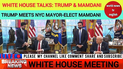 Trump Welcomes NYC’s Incoming Mayor Zohran Mamdani
