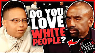 BLM supporter cried racism