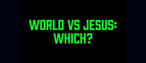 World vs Jesus 🤯 #truth