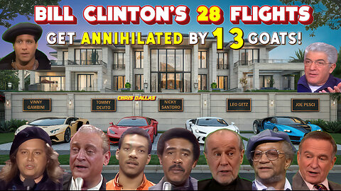 Bill Clinton’s 28 Flights Get Annihilated By 13 GOATS! Carlin DiceClay Williams, Rodney & Many More!