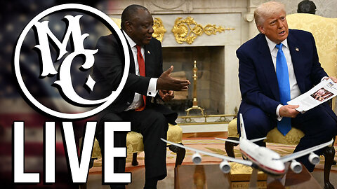 🔴 Trump Hosts South African Pres, Nancy Mace Sends N00ds, LaMonica McIver Charged & More LIVE 9 ET